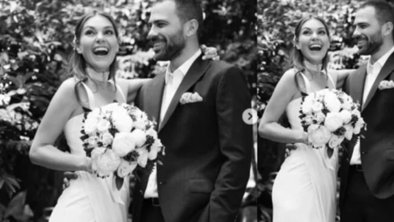 Ünlü oyuncu Aslı Enver nikah masasına oturdu