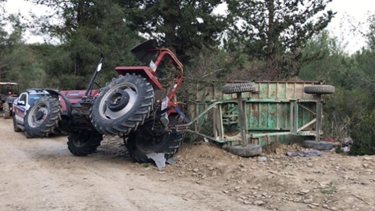 Adana'da traktör devrildi: 37 yaralı