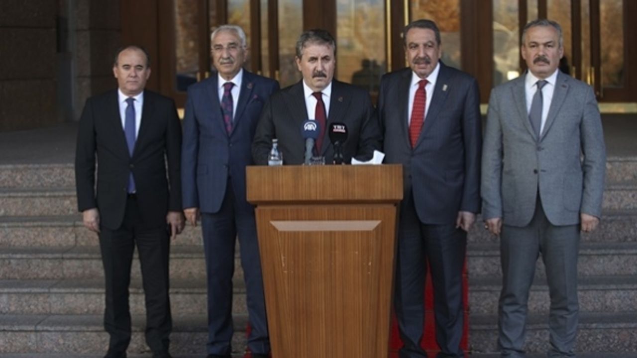 BBP Genel Başkanı Destici'den TOBB'a ziyaret