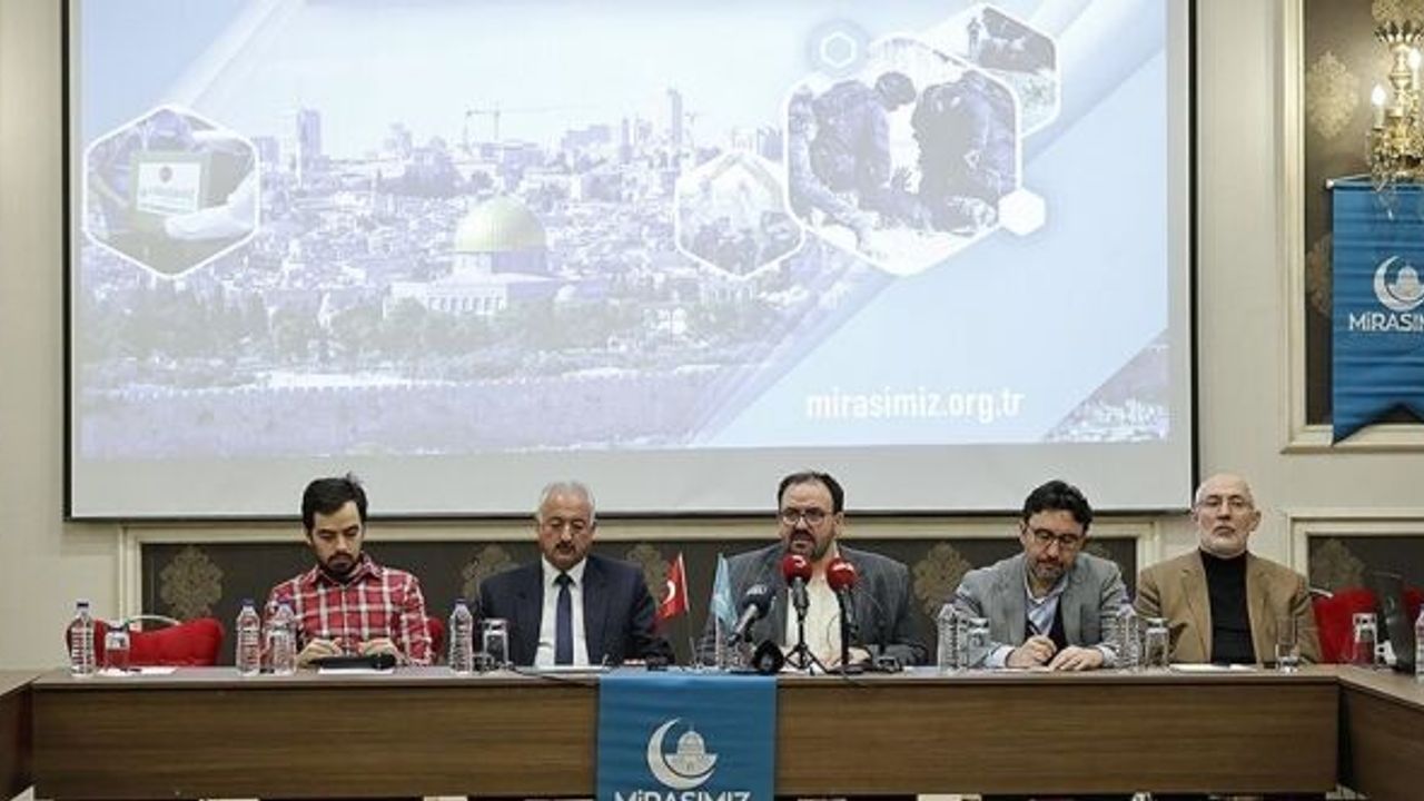 Mirasımız Derneği 2022 Kudüs Raporu'nu açıkladı