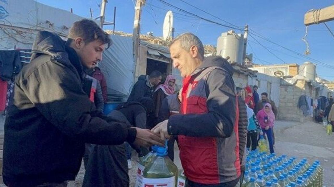 Sadakataşı Derneği'nden Lübnan'a kış yardımı