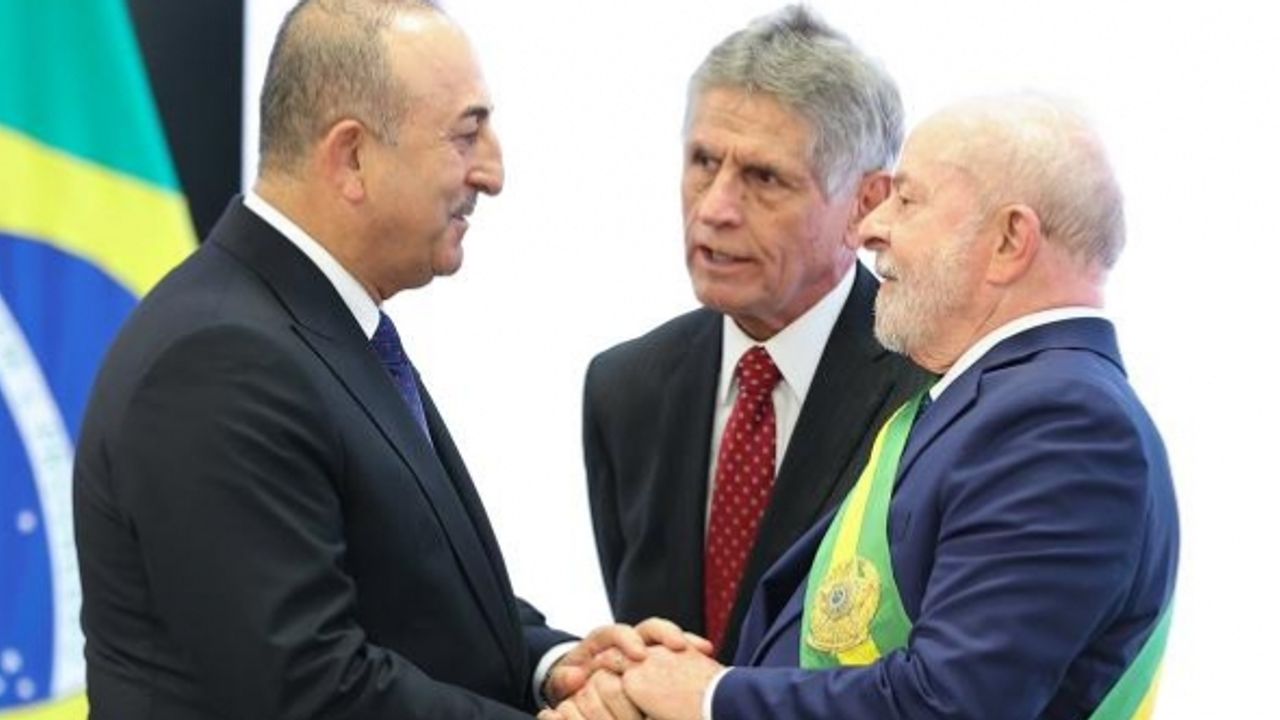 Çavuşoğlu, Brezilya Devlet Başkanı Lula'nın yemin törenine katıldı