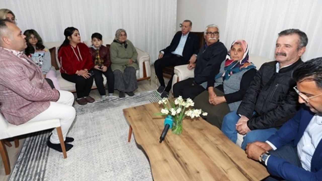 Cumhurbaşkanı Erdoğan'ı evinde ağırlayan Rıfat Akça çok mutlu