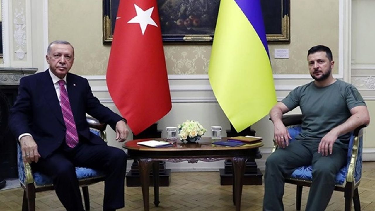 Cumhurbaşkanı Erdoğan, Ukrayna Devlet Başkanı Zelenskiy ile görüştü