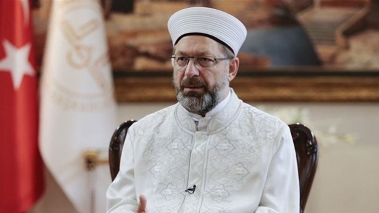 Diyanet İşleri Başkanı Erbaş'tan üç aylar mesajı