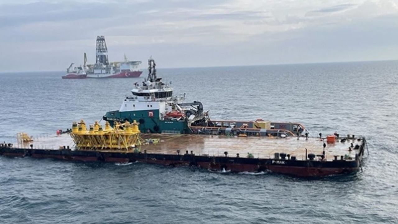 Karadeniz gazında çok önemli gelişme: "Çepni" denize indirildi