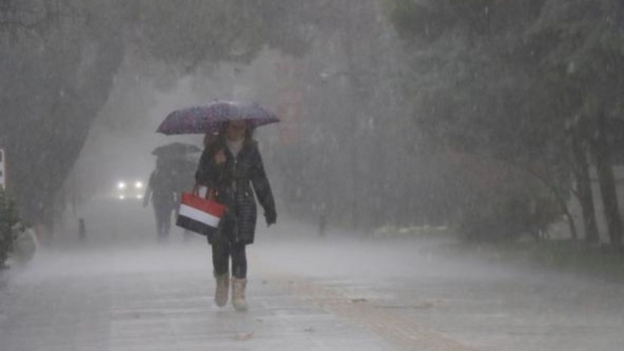 Meteoroloji'den 11 kente 'turuncu' ve 'sarı' uyarı