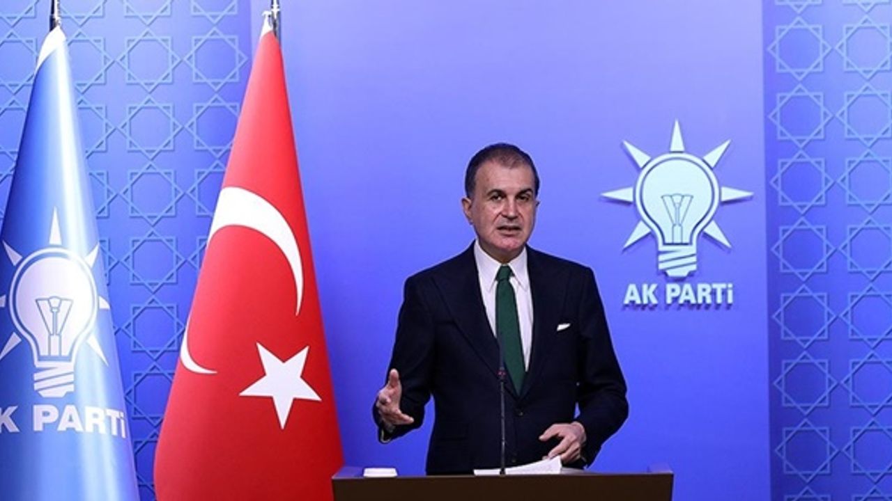 Ömer Çelik: "Altılı masanın önerdiği model, bir politbüro modeli"