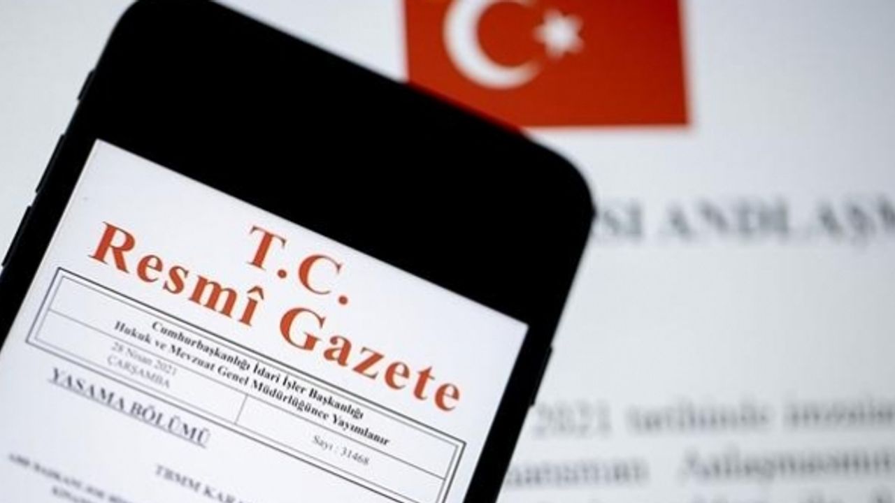 Resmi Gazete'de yayınlandı: İşte atama kararları