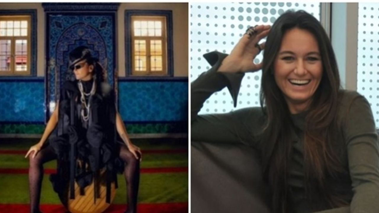 Yine gündem olmaya çalıştı: Eda Taşpınar'dan camide skandal