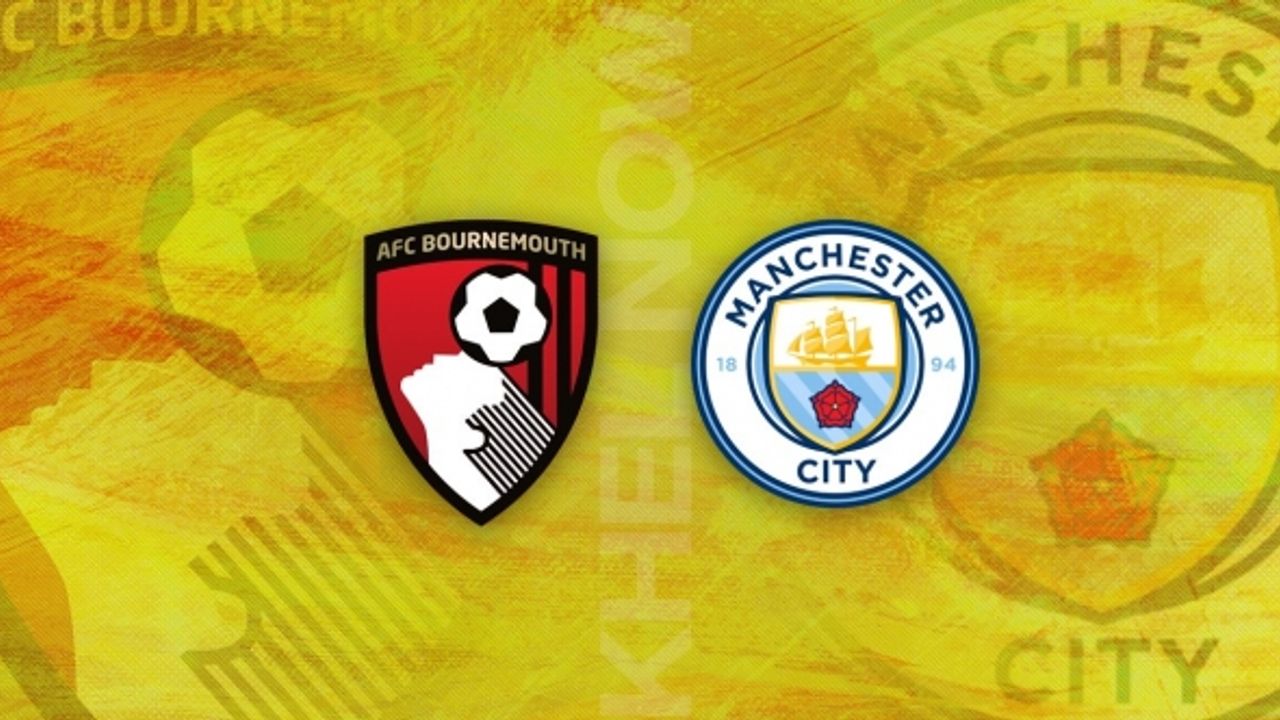 Bournemouth'u farklı yenen Manchester City, zirve takibini sürdürdü