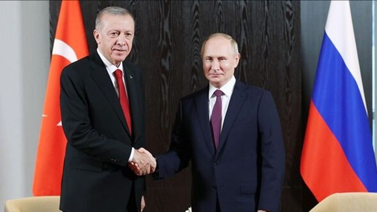 Cumhurbaşkanı Erdoğan Rusya Devlet Başkanı Putin ile görüştü