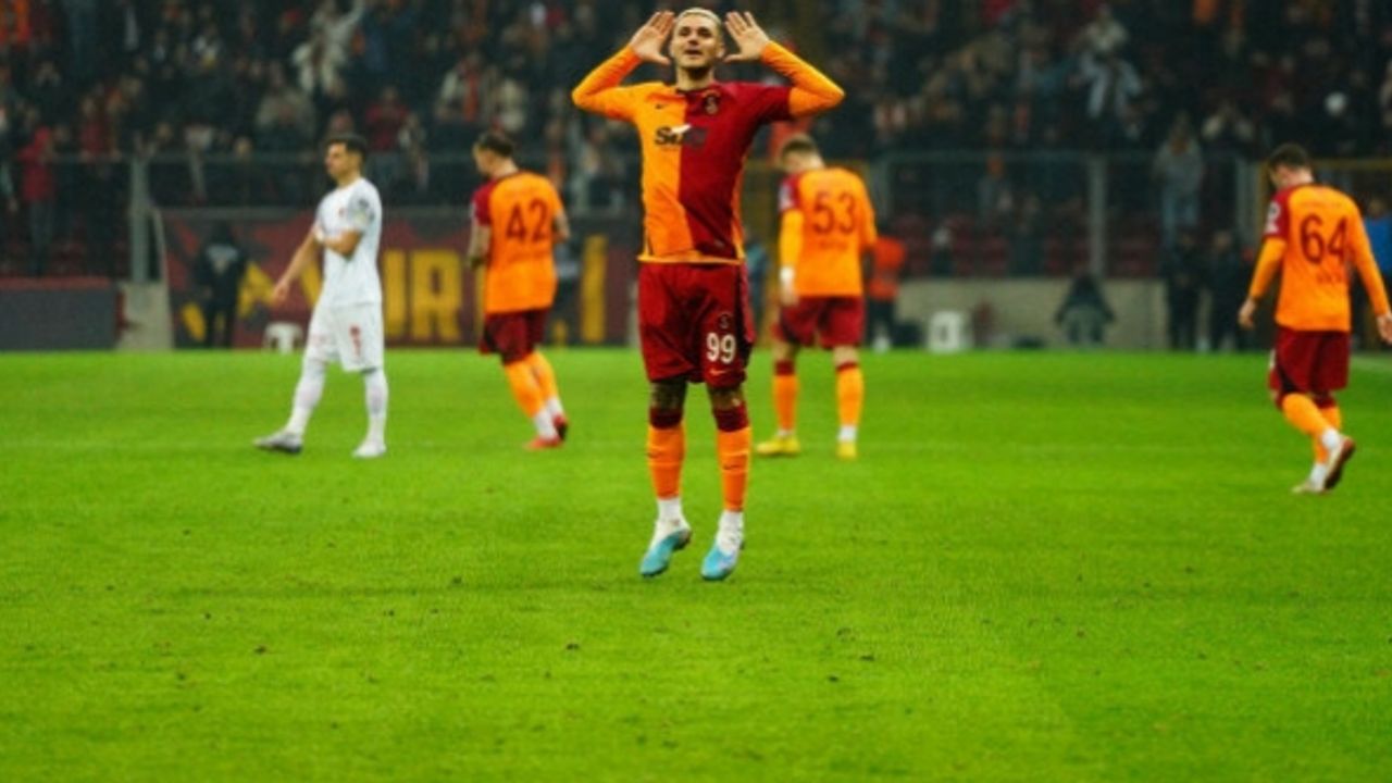 Galatasaray'ın kralı Mauro Icardi: Performansıyla göz kamaştırıyor