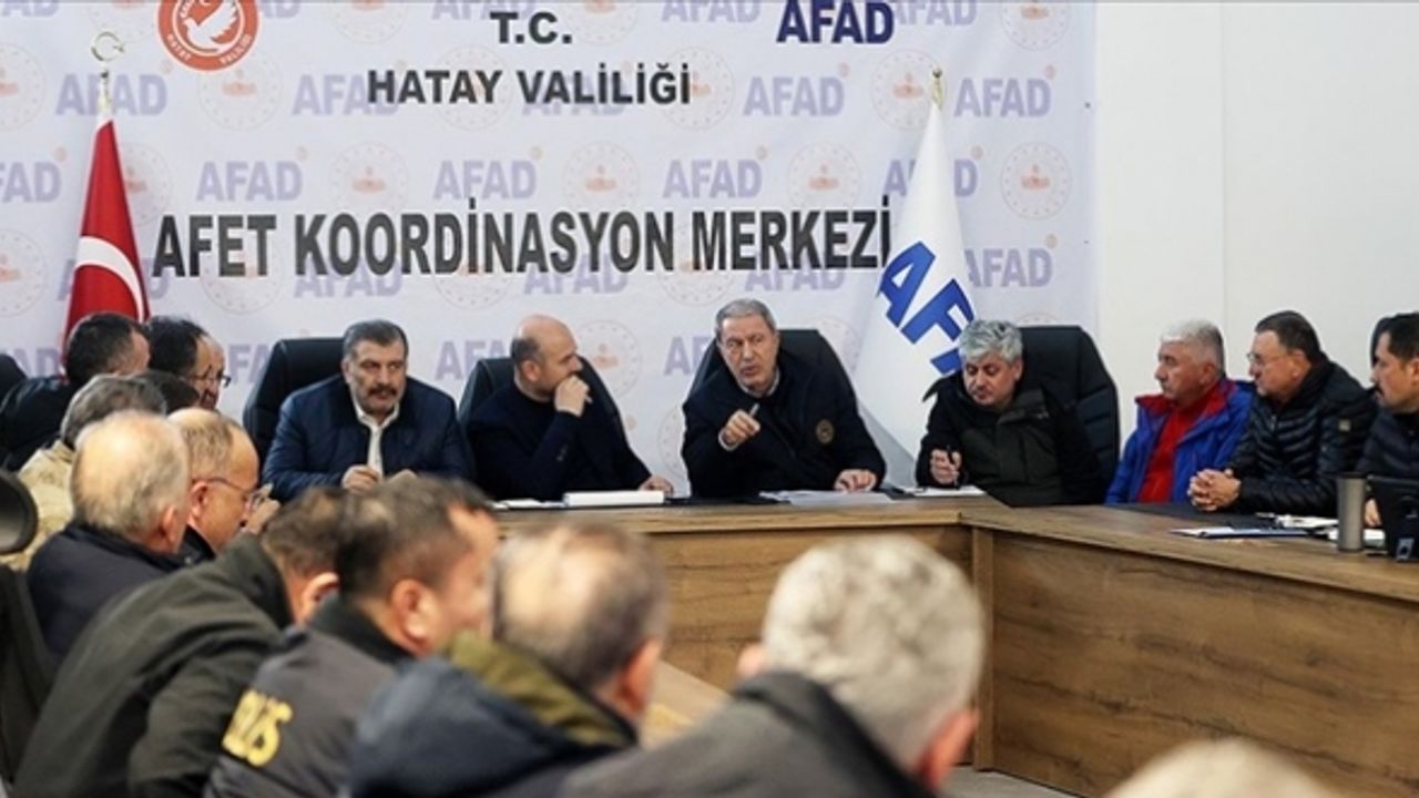Hatay'da Afet Koordinasyon ve Planlama Toplantısı yapıldı