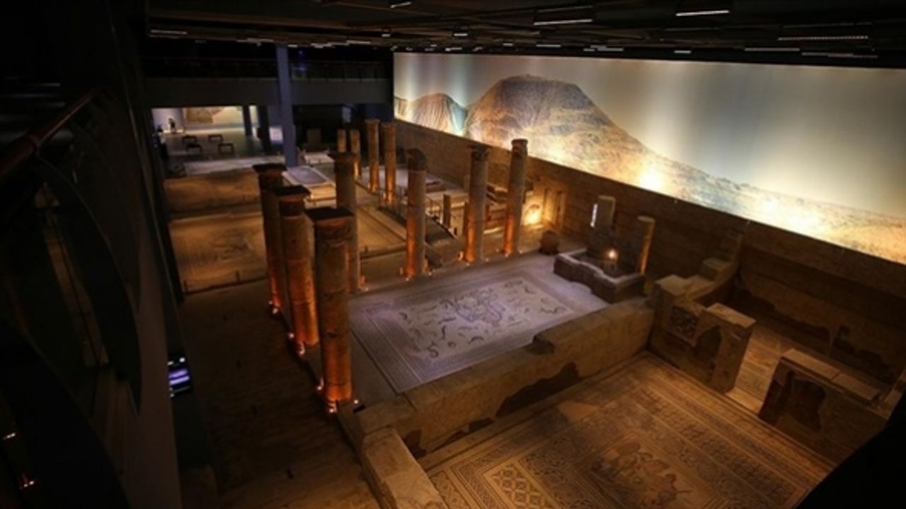 Zeugma Mozaik Müzesi'ndeki eserler depremde hasar almadı