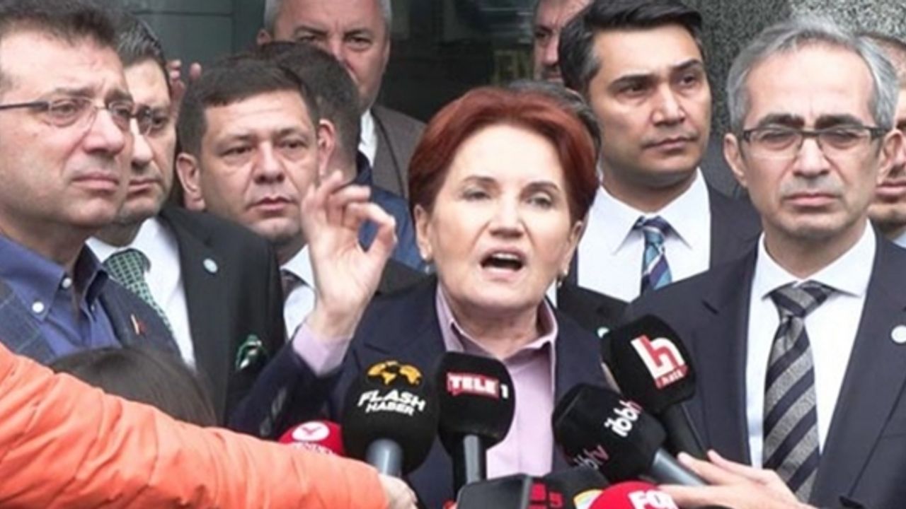 Akşener'in kamuoyundan özür dilemesi bekleniyor