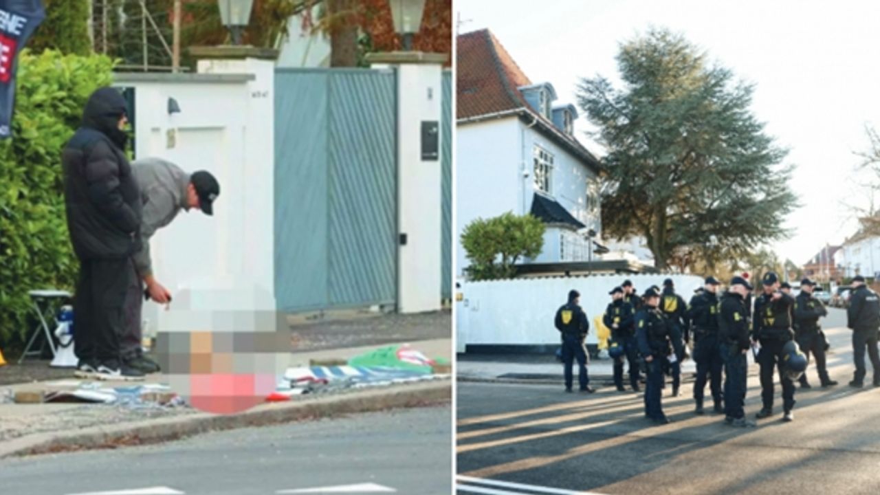 Danimarka'da Kur'an ve bayrağa saldırı