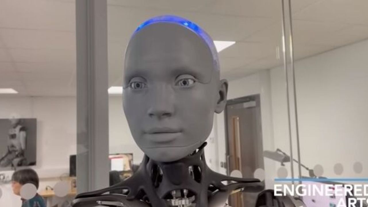 İnsansı robot Ameca GPT-4 ile birleşti