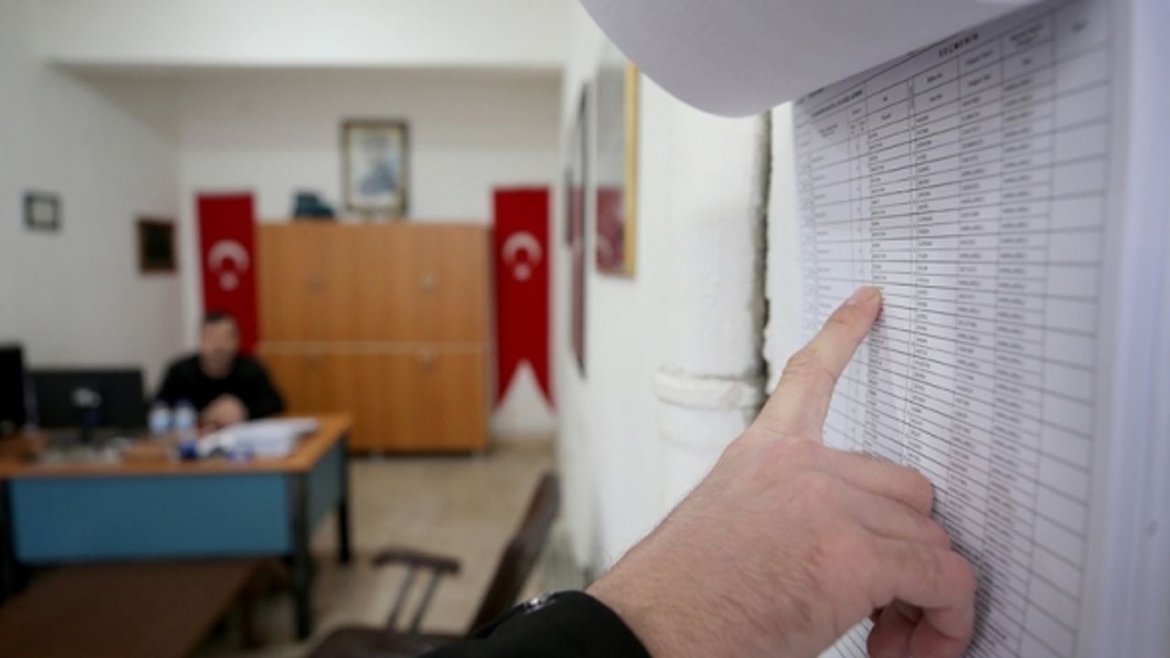 Seçmen listelerinde son uyarı