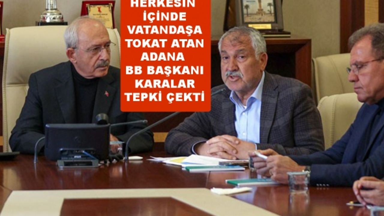 CHP'li başkan herkesin içinde vatandaşa tokat attı