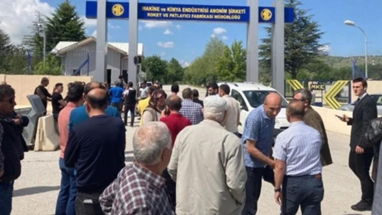 MKE fabrikasında patlama, ölü ve yaralı var