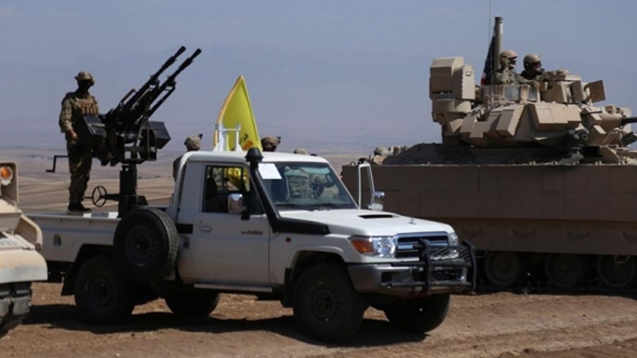 ABD ordusu ve YPG ortak tatbikat yaptı