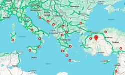Küresel yangınlar Google Haritalar'a yansıdı