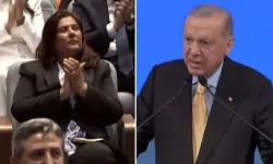 Cumhurbaşkanı Erdoğan, Özlem Çerçioğlu'na kürsüden sahip çıktı