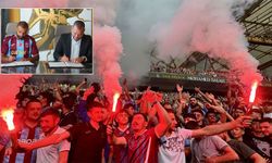 Trabzonspor’da Muhammed Salah 30 bin taraftar önünde imzayı attı