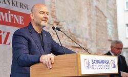 Süleyman Soylu, Bayrampaşa'da Yeşil Camii Kur'an Kursu'nun temel atma törenine katıldı