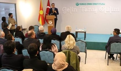 Üsküp’te 'Balkanlarda Türk Dizileri Paneli' düzenlendi