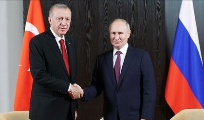 Cumhurbaşkanı Erdoğan Rusya Devlet Başkanı Putin ile görüştü