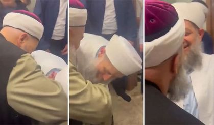 Tahliye edilen Yusuf Ziya Gümüşel’i Ahmet Mahmut Ünlü ziyaret etti