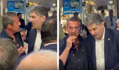 Hakan Safi ile Ali Koç seçime saatler kala bir araya geldi