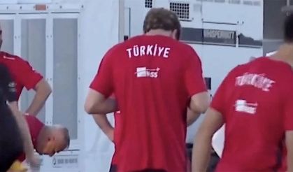 Kenan Yıldız antreman öncesi dua etti