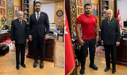 Taha Akgül ve Rıza Kayaalp’ten Devlet Bahçeli’ye ziyaret