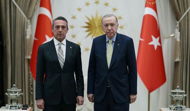 Cumhurbaşkanı Erdoğan, Ali Koç'u kabul etti