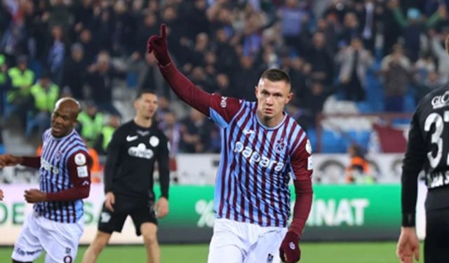 Karadeniz derbisinin galibi Trabzonspor oldu