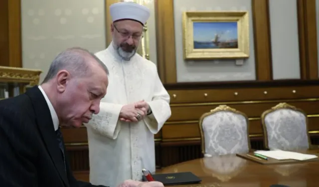 Cumhurbaşkanı Erdoğan'dan TDV'ye kurban bağışı