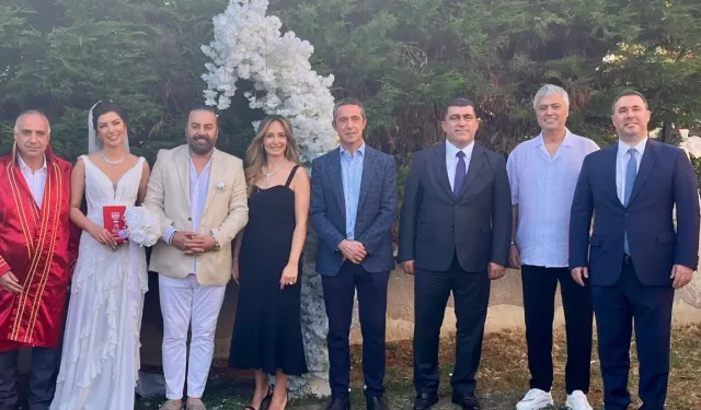 Ali Koç "Kazandıran Ceket" ile nikâh şahidi oldu