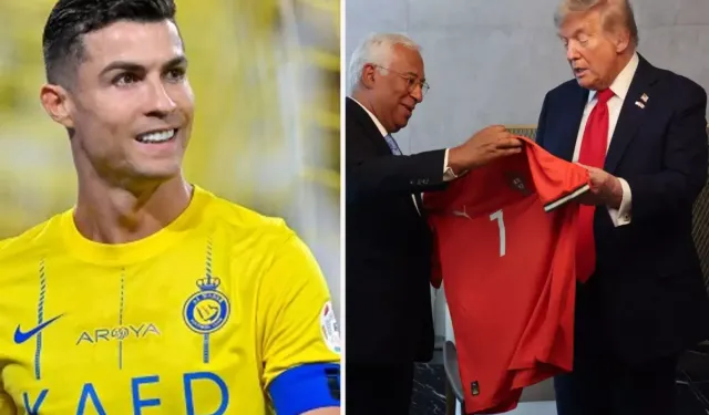 Ronaldo’dan Trump’a hediye forma ile mesaj