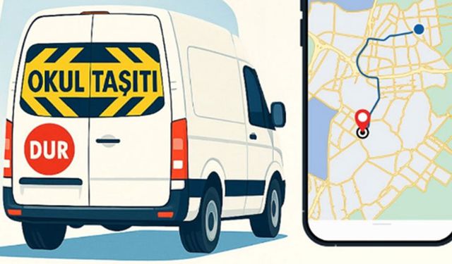 Öğrenci servisi GPS ile saniye saniye izlenebilecek