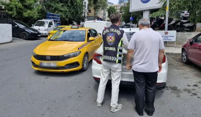Yolcu seçen taksici trafikten men edildi