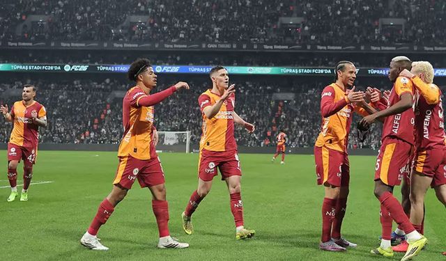 Galatasaray, Beşiktaş'tan 3 puan çıkardı