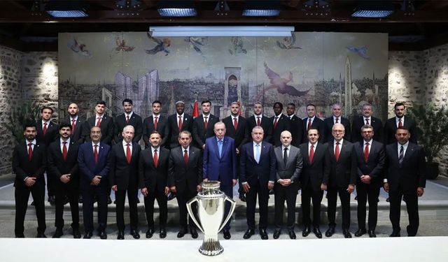 Şampiyon, Beştepe'de ağırlandı