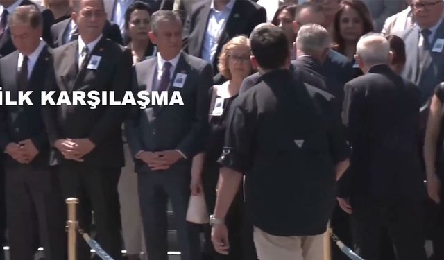 Kılıçdaroğlu ile Özel, butlan kararı sonrasi ilk kez karşılaştı