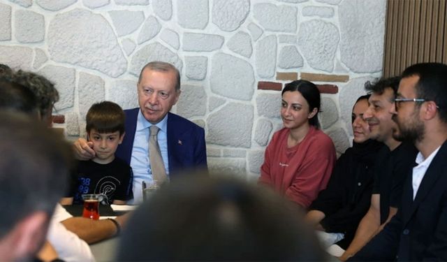 Cumhurbaşkanı Erdoğan, İstanbul'da vatandaşlarla buluştu