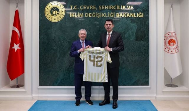 Aziz Yıldırım'dan Murat Kurum'a "stadyum" ziyareti