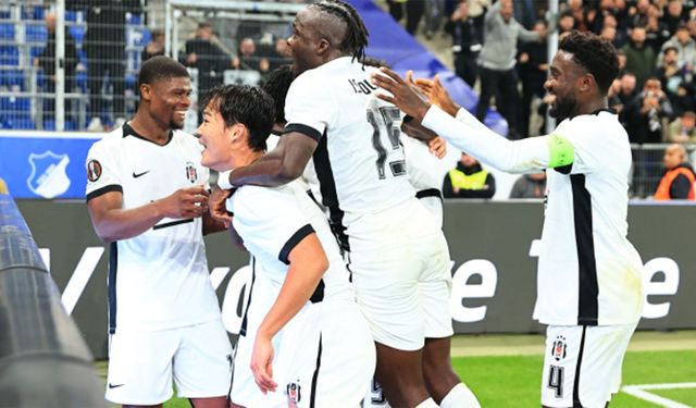 Beşiktaş Almanya'da Hoffenheim'ı devirdi! Oh'un golleriyle Avrupa'da 2'de 2