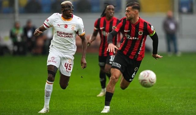 Galatasaray, Gençlerbirliği'ni 88. dakikada yıktı: Liderliğini sürdürdü
